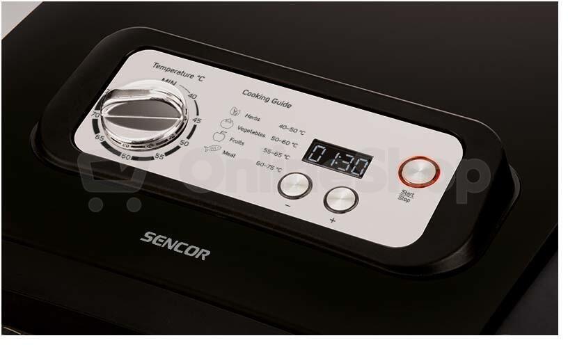 Sušička ovoce Sencor SFD 7000BK