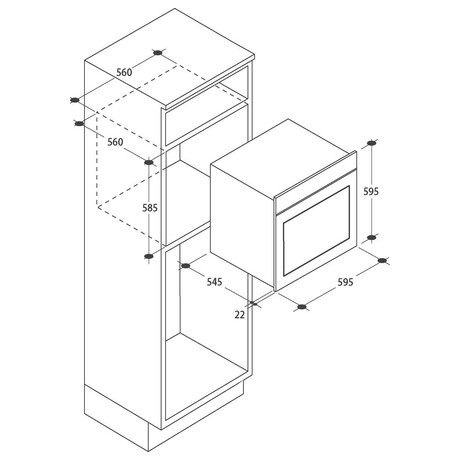Candy FCS 242 X/E (foto 1)