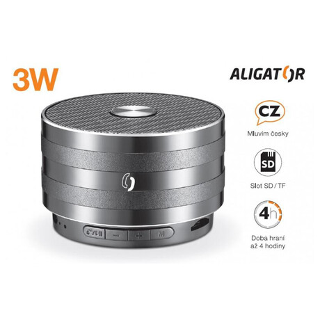 Aligator ABS2, micro SD, černá (foto 3)
