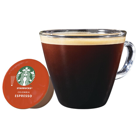 SET 3 ks Kvov kapsle STARBUCKS by Nescaf Dolce Gusto Medium Espresso Colombia, 12 ks