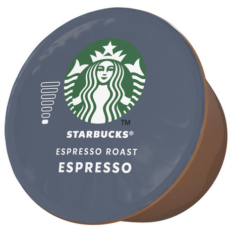 Kvov kapsle STARBUCKS by Nescaf Dolce Gusto Dark Espresso Roast, 12 ks