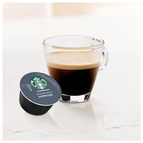 Kvov kapsle STARBUCKS by Nescaf Dolce Gusto Dark Espresso Roast, 12 ks