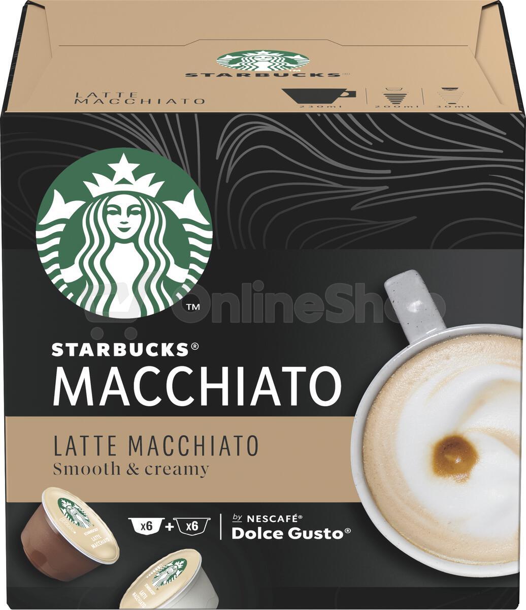 SET 3 ks Kávových kapslí STARBUCKS® by Nescafé Dolce Gusto Latte Macchiato