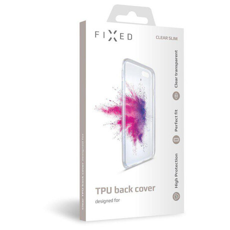 FIXED FIXTCC423 TPU Redmi 7A; čirý (foto 1)