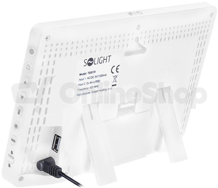 Meteostanice Solight TE81W, bílá