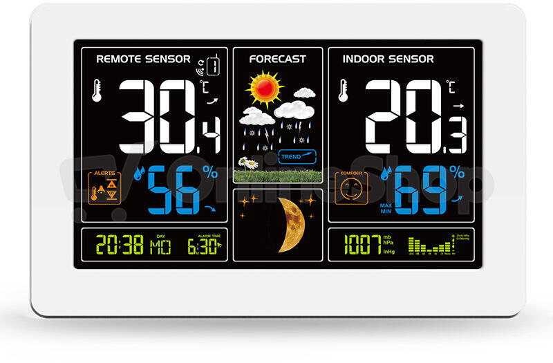 Meteostanice Solight TE81W, bílá