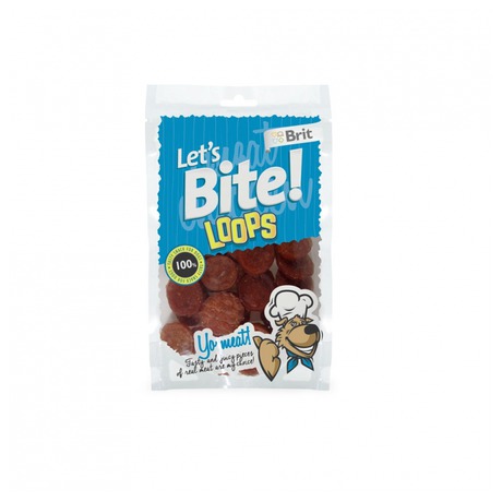 Pochoutka Brit Lets Bite Loops 80 g - Brit DOG Let´s Bite Loops 80&nbsp;g (foto 1)
