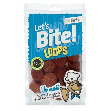 Pochoutka Brit Lets Bite Loops 80 g - Brit DOG Let´s Bite Loops 80&nbsp;g (foto 2)