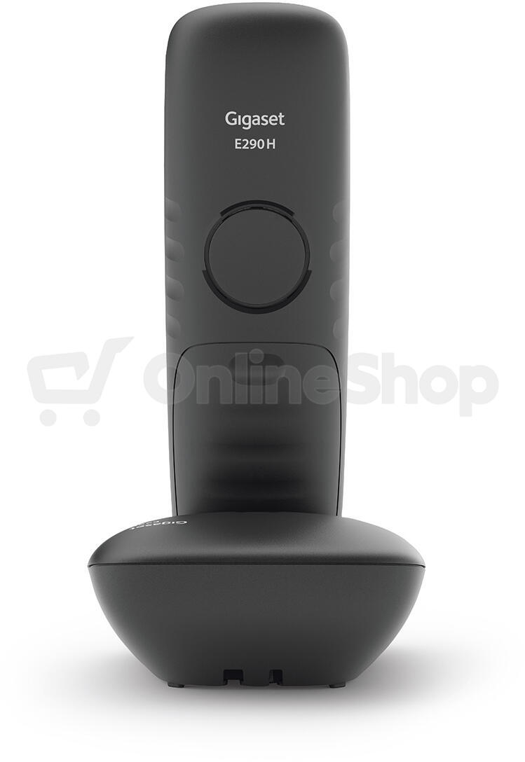 SIEMENS Gigaset E290 - DECT/GAP bezdrátový telefon, dětská chůvička, černý (GIGASET-E290)