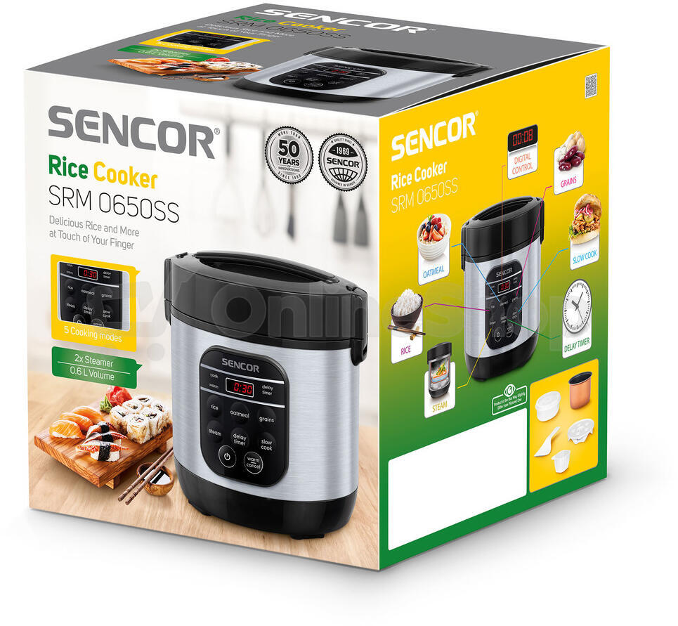 Rýžovar Sencor SRM 0650SS