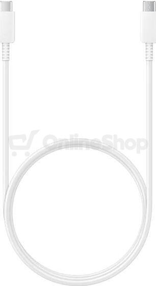 Datový kabel Samsung USB-C na USB-C, 1m (20V, 5A, max. 100W), White (EP-DN975BWEGWW)