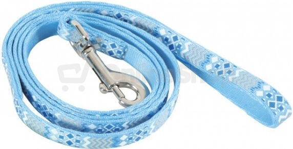 Vodítko kočka ETHNIC nylon modré 1m Zolux