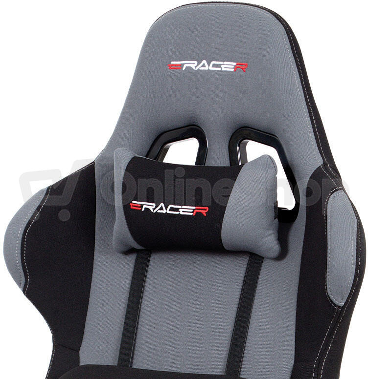 Herní křeslo Autronic E-RACER KA-F01 GREY