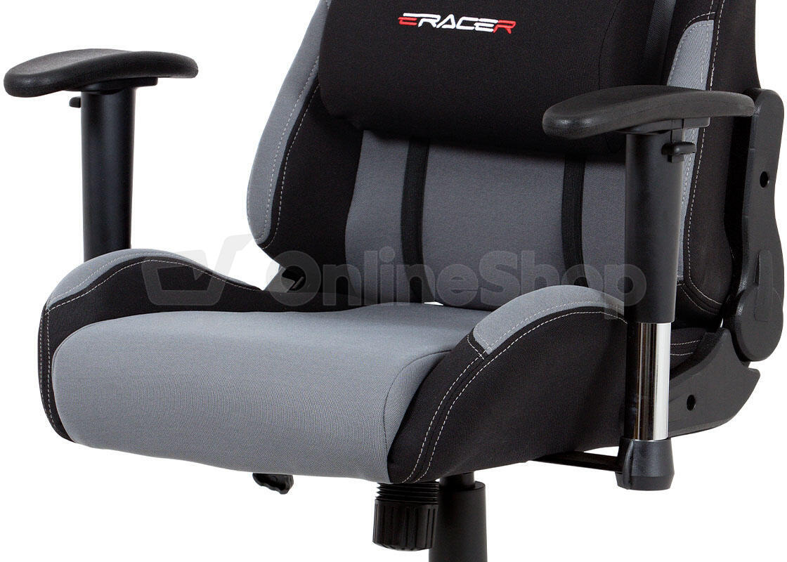 Herní křeslo Autronic E-RACER KA-F01 GREY