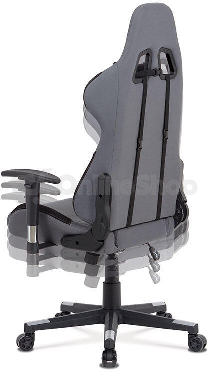 Kancelářská židle Autronic KA-F05 GREY, šedá