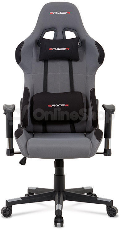 Kancelářská židle Autronic KA-F05 GREY, šedá