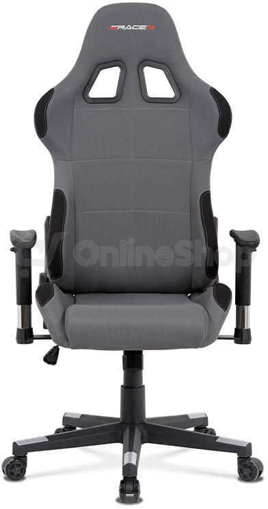 Kancelářská židle Autronic KA-F05 GREY, šedá