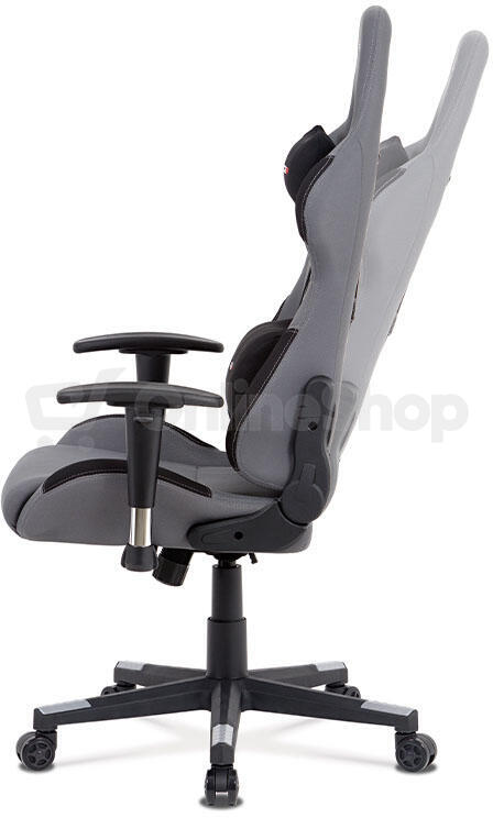 Kancelářská židle Autronic KA-F05 GREY, šedá