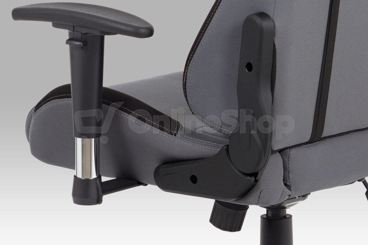 Kancelářská židle Autronic KA-F05 GREY, šedá
