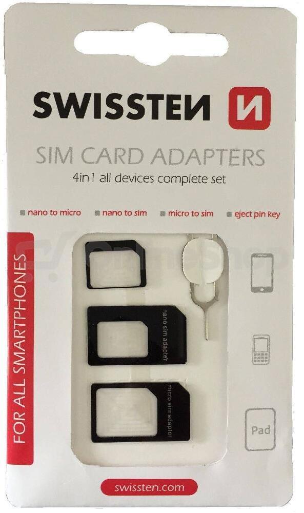 SWISSTEN SIM ADAPTÉR 4in1