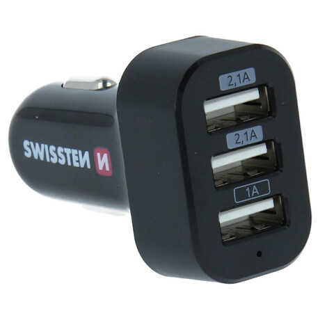 SWISSTEN CL ADAPTÉR 3x USB 5,2A POWER