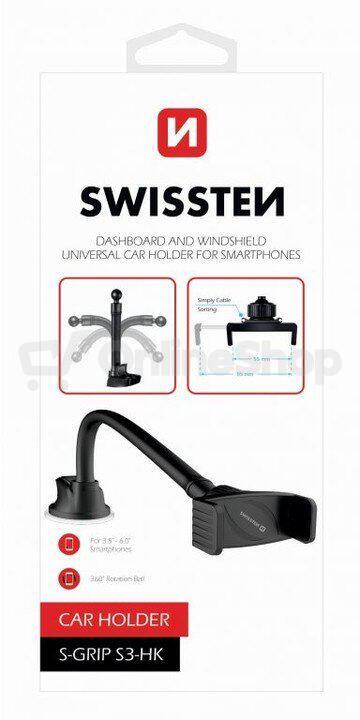 DRŽÁK DO AUTA SWISSTEN S-GRIP S3-HK