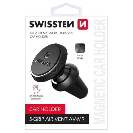 MAGNETICK DRK DO VENTILACE AUTA SWISSTEN S-GRIP AV-M9 ERN