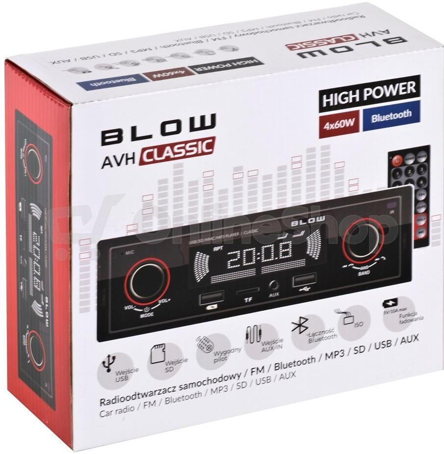 Autorádio BLOW AVH Classic