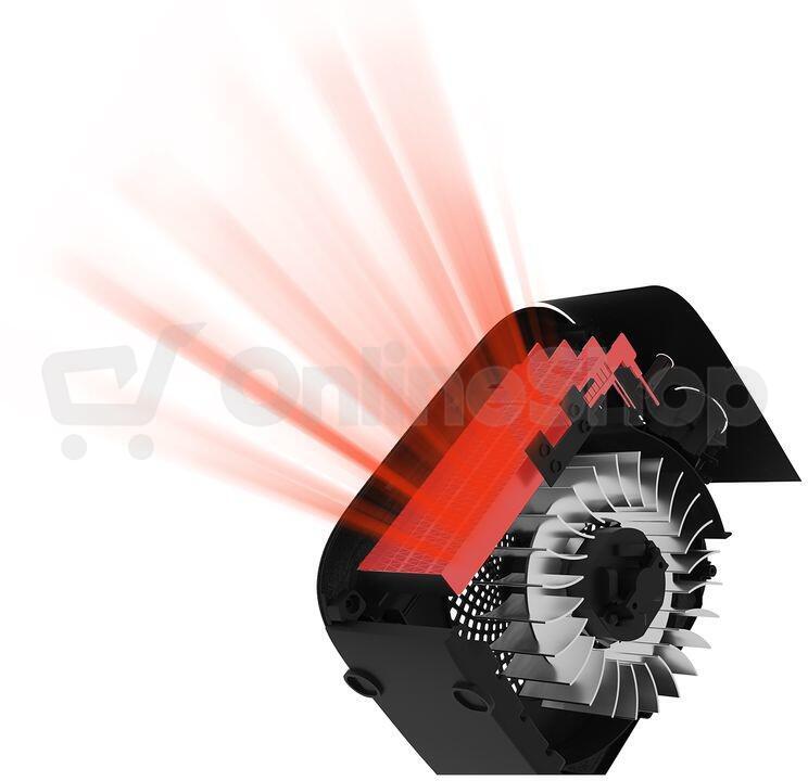 Teplovzdušný ventilátor - stolní - DOMO DO7348H