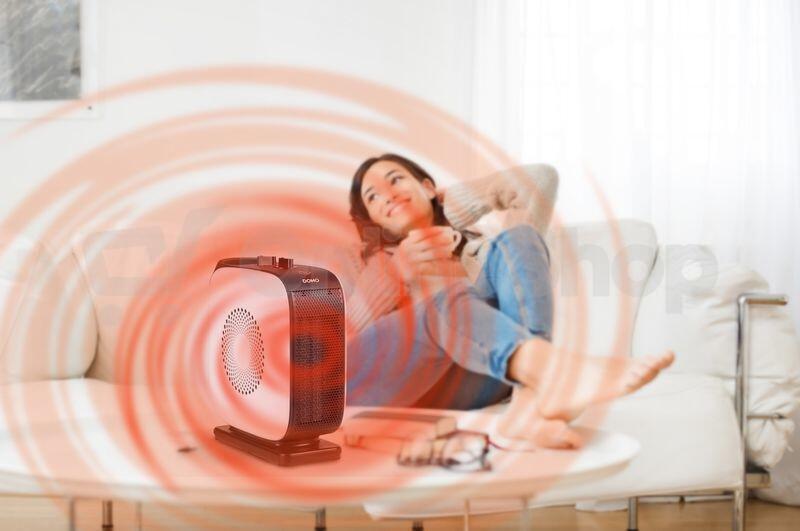 Teplovzdušný ventilátor - stolní - DOMO DO7348H