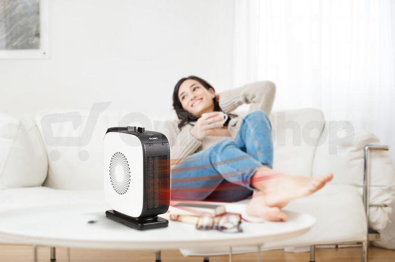Teplovzdušný ventilátor - stolní - DOMO DO7348H