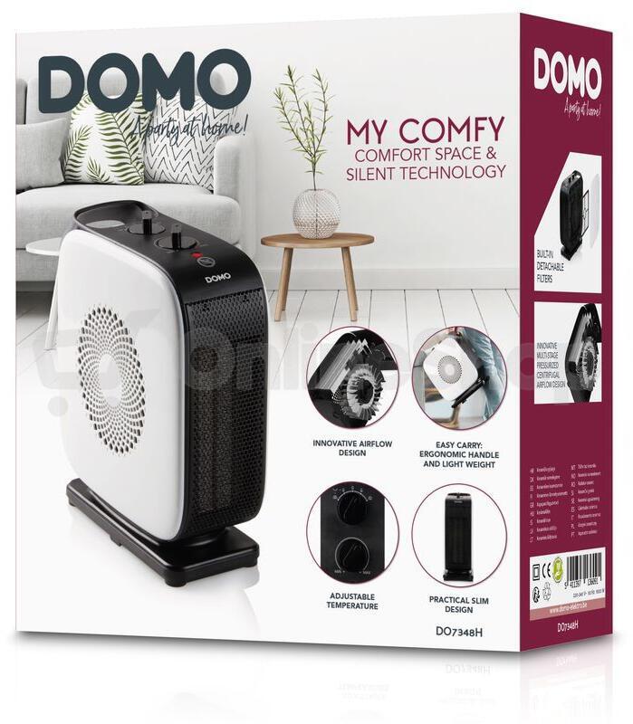 Teplovzdušný ventilátor - stolní - DOMO DO7348H