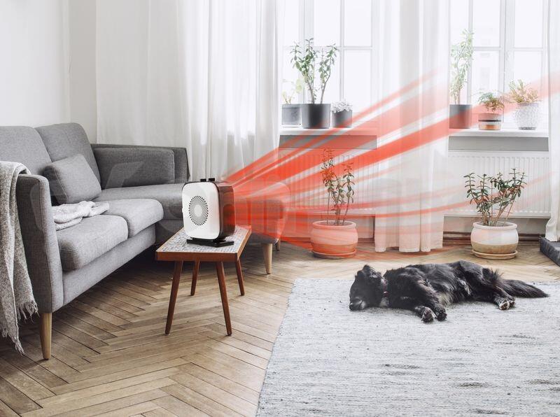 Teplovzdušný ventilátor - stolní - DOMO DO7348H