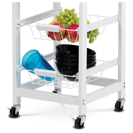 Regál, mdf, bílá, DR-043 Autronic