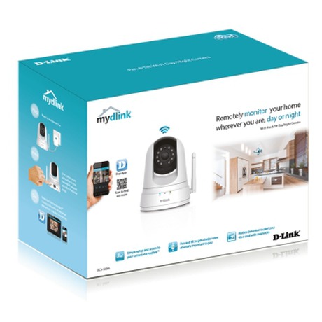 IP kamera D-Link DCS-5000L/E WiFi 0.3Mpix, vnitřní - D-Link DCS-5000L/E Wi-Fi Pan &&nbsp;Tilt Day/Night Camera (foto 4)