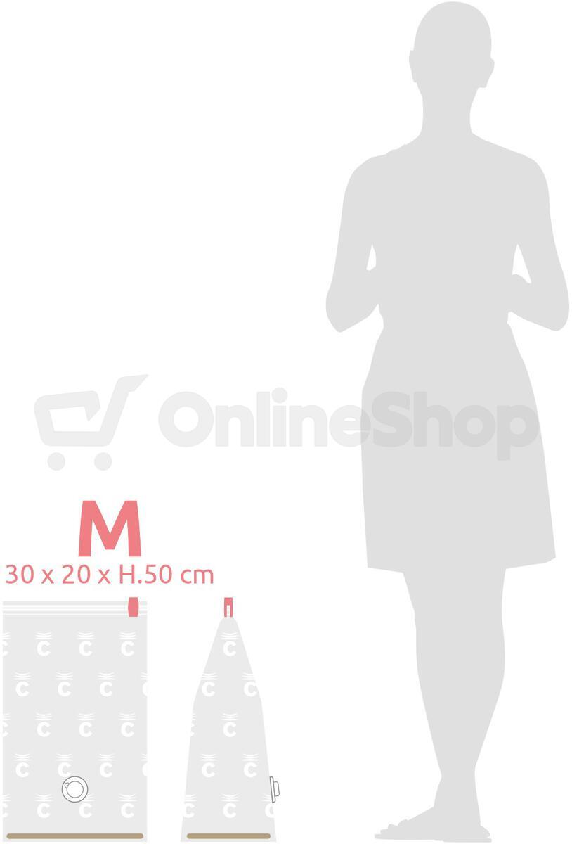 Manuální a vakuový úložný box Compactor Compact Express M 40 litrů, 20 x 30 x 50 cm
