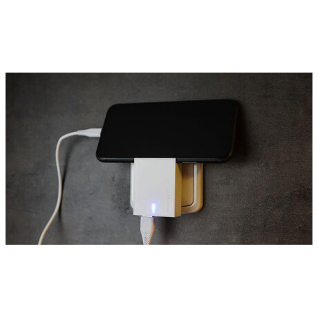 SWISSTEN SÍŤOVÝ ADAPTÉR SMART IC 2x USB 3A POWER + DATOVÝ KABEL USB / MICRO USB 1,2 M BÍLÝ