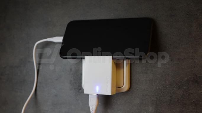 SWISSTEN SÍŤOVÝ ADAPTÉR SMART IC 2x USB 3A POWER + DATOVÝ KABEL USB / LIGHTNING 1,2 M BÍLÝ