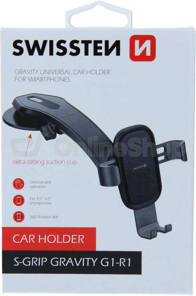 GRAVITY DRŽÁK DO AUTA SWISSTEN S-GRIP G1-R1