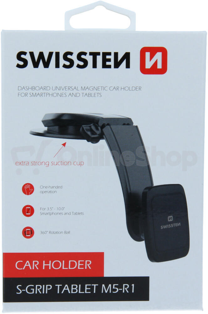MAGNETICKÝ DRŽÁK DO AUTA SWISSTEN S-GRIP M5-R1
