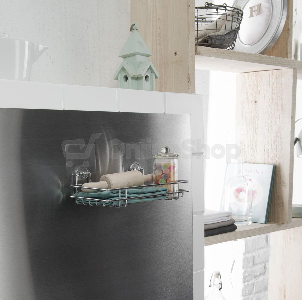 Samolepicí police - organizér do kuchyně Compactor Bestlock Magic systém bez vrtání