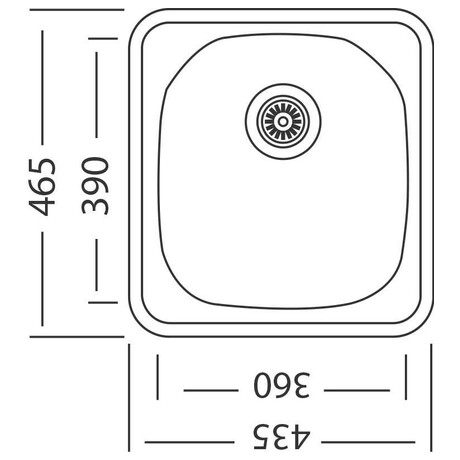 Sinks COMPACT 435 V+EVERA