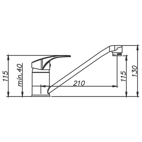 Sinks COMPACT 760 V+PRONTO