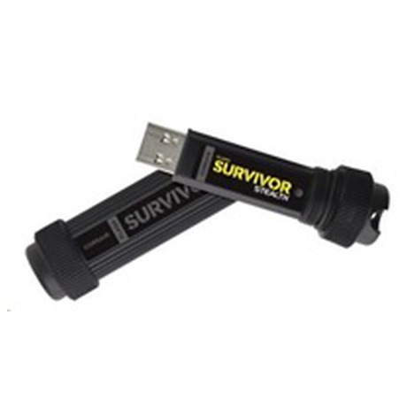 Corsair flash disk 32GB Survivor Stealth USB 3.0 černý (foto 1)