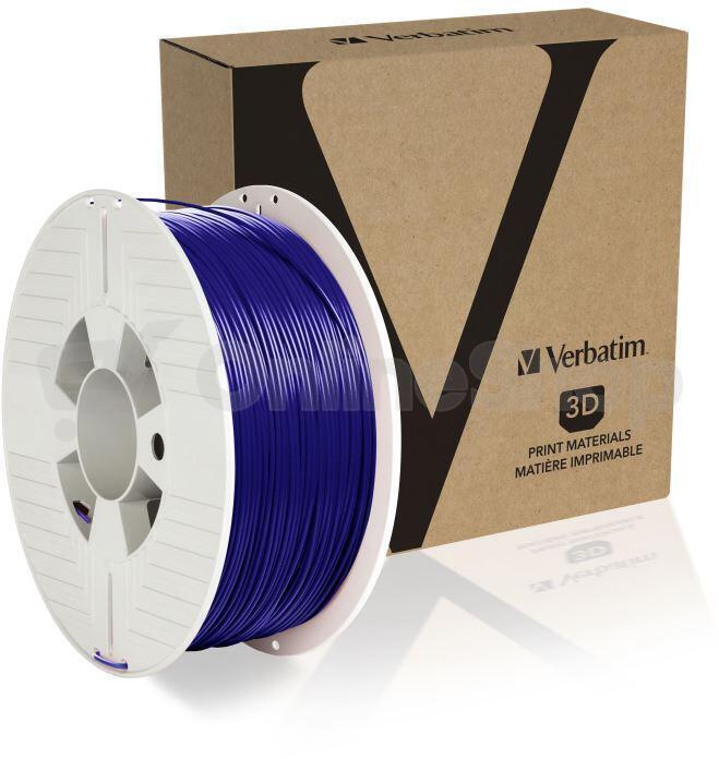 Verbatim PLA struna 1,75 mm pro 3D tiskárnu, 1kg, Modrá (BU2) (55322)