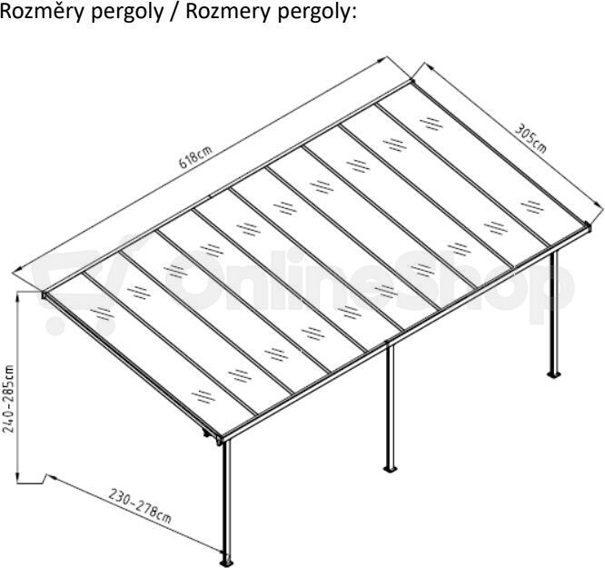 Pergola ROJA BRUCE J