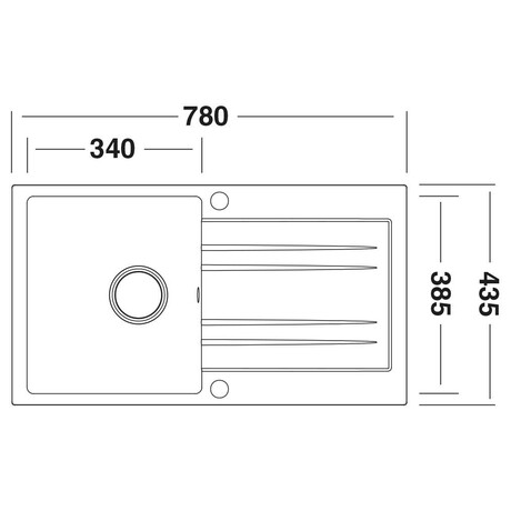 Sinks RAPID 780 Granblack