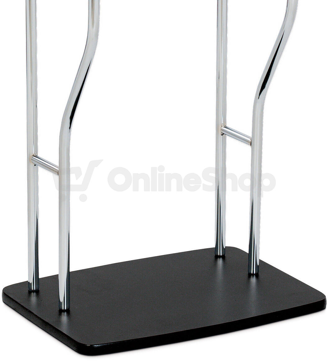 Němý sluha Autronic 84444 BK EP1246 BK chrom, černá