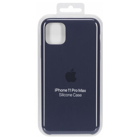 iPhone 11&nbsp;Pro Max Silicone Case -&nbsp;Midnight Blue (foto 3)
