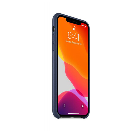 iPhone 11&nbsp;Pro Max Leather Case -&nbsp;Midnight Blue (foto 2)